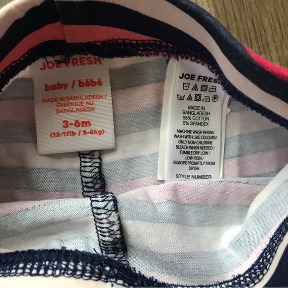 2 pair of baby leggings size 3-6 month - Picture 2 of 2